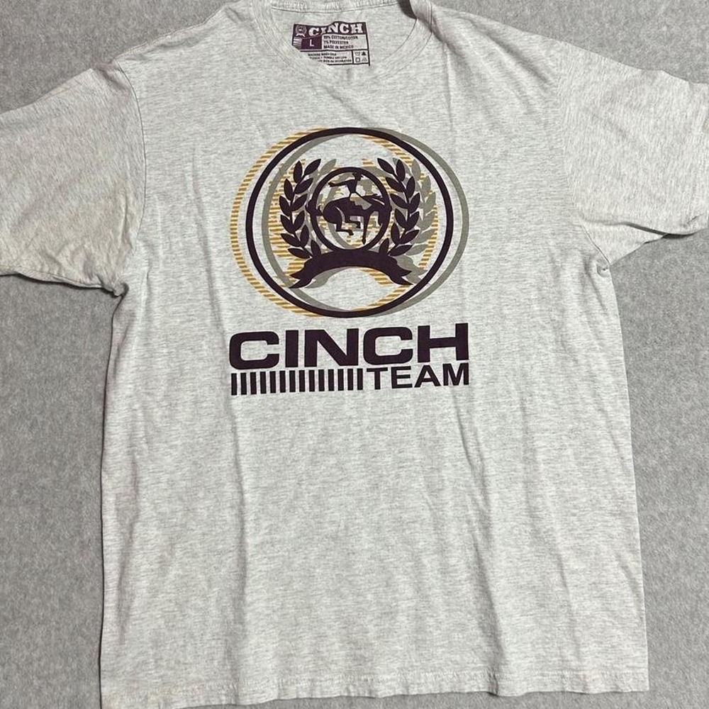 Cinch Team Mens Size Large T Shirt